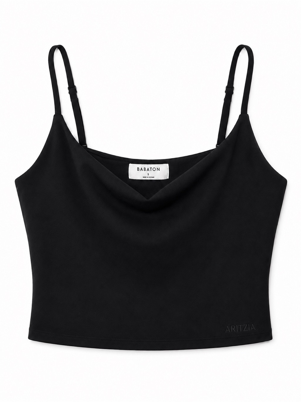 Aritzia Babaton Black Contour Cami Tank | Size S | Like New